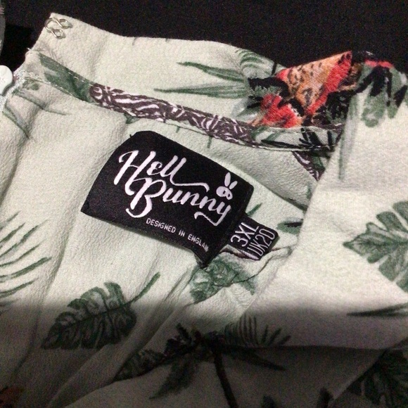 Hell Bunny Safari Dress - Picture 8 of 9